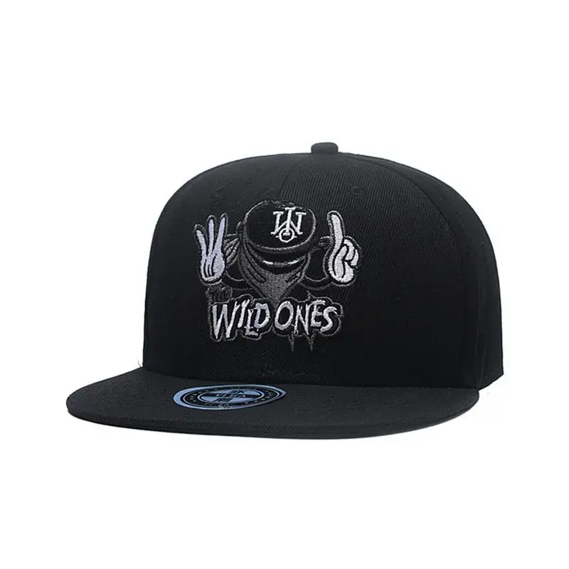 Miniatura: Boné Snapback Bordado – Estilo Streetwear Retrô, Moderno e Versátil