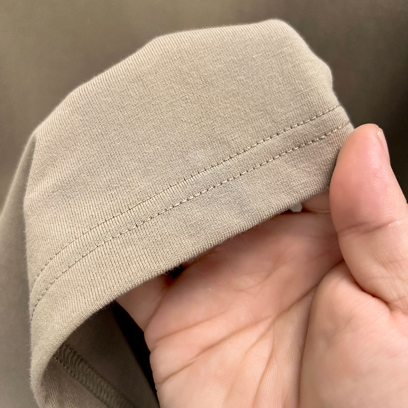 Thumbnail: Camiseta Masculina Algodão 100% – Estilo Luxo, Bordado Exclusivo e Respiravel
