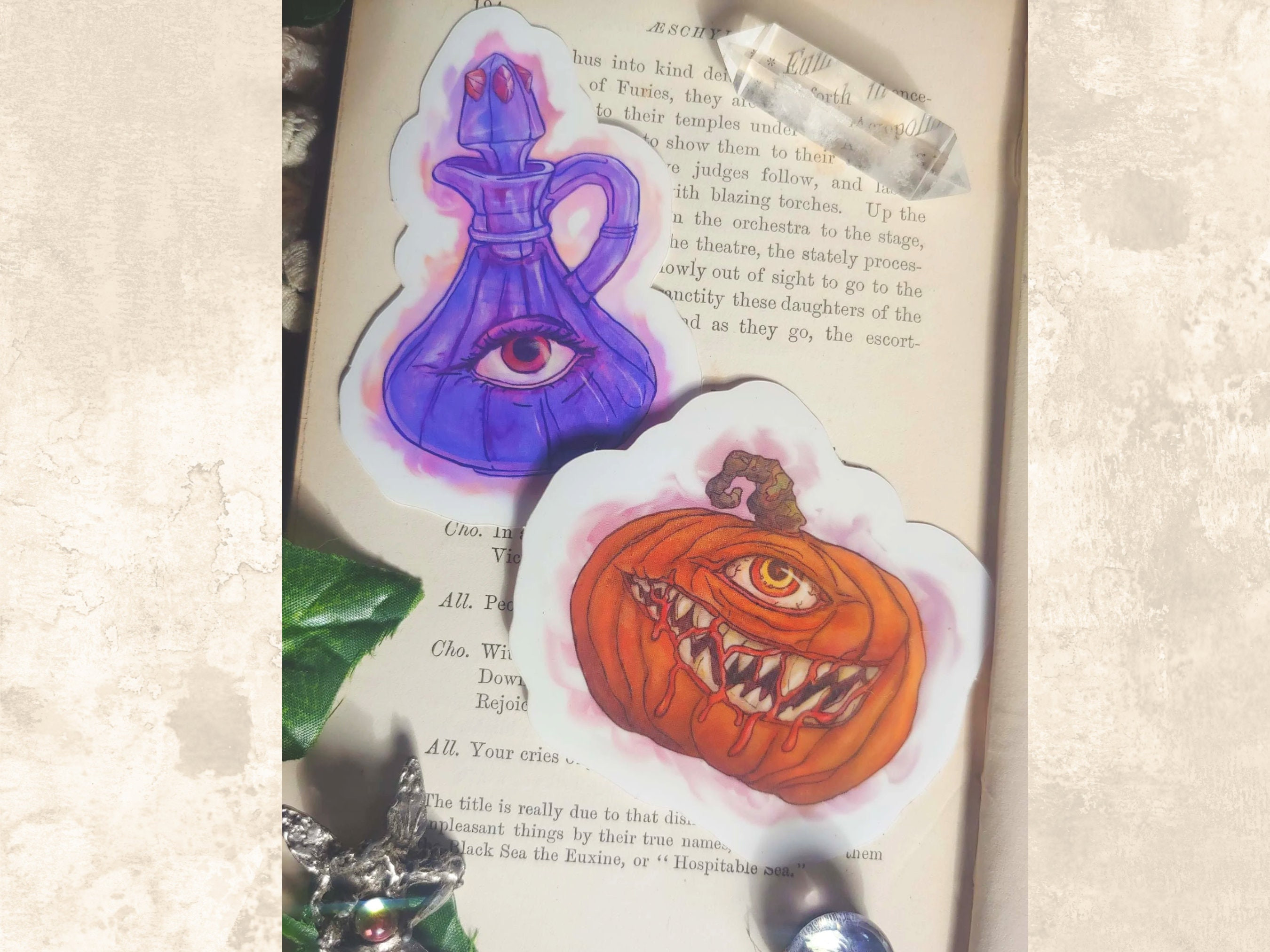 2 Cyclops Stickers || Vinyl, Durable, Laptop Decal & Journal Decor || LOTR