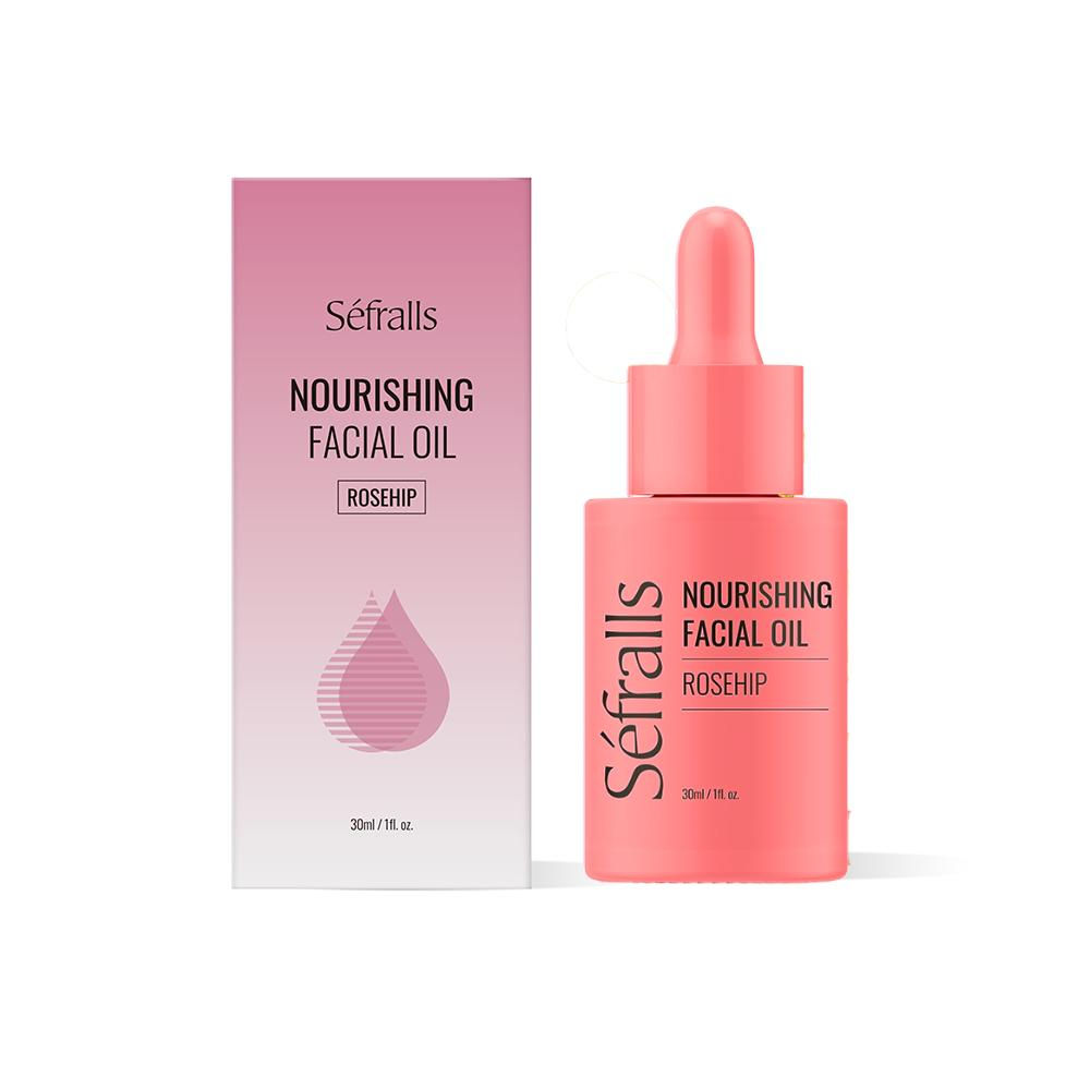 Sefralls Rosehip Facial Oil Soothing Plant Extract Oil Firming Skin Facial