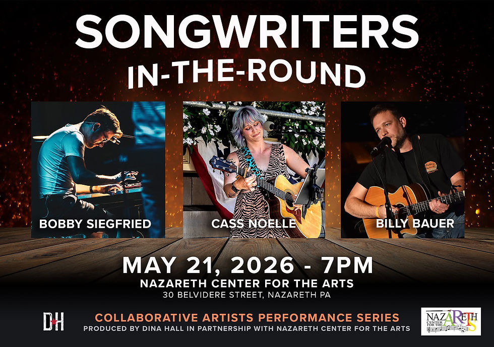 Songwriters Round at Nazareth Center for the Arts