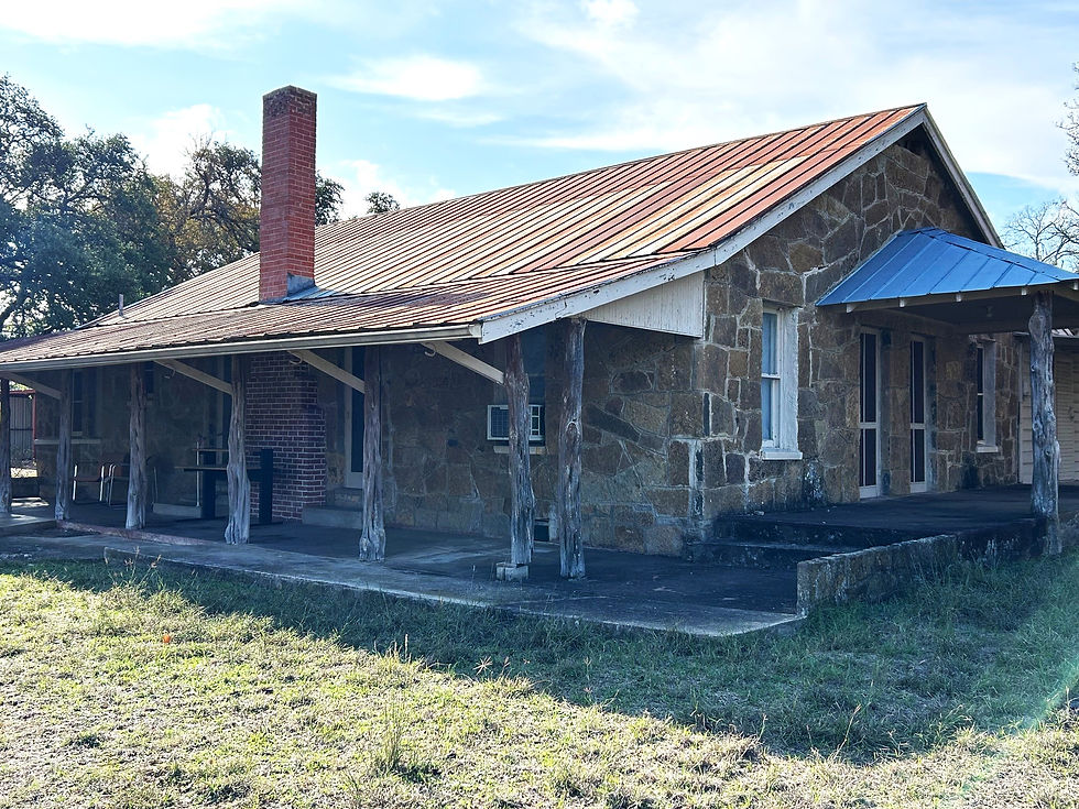 Rustic Stone & Cedar Home