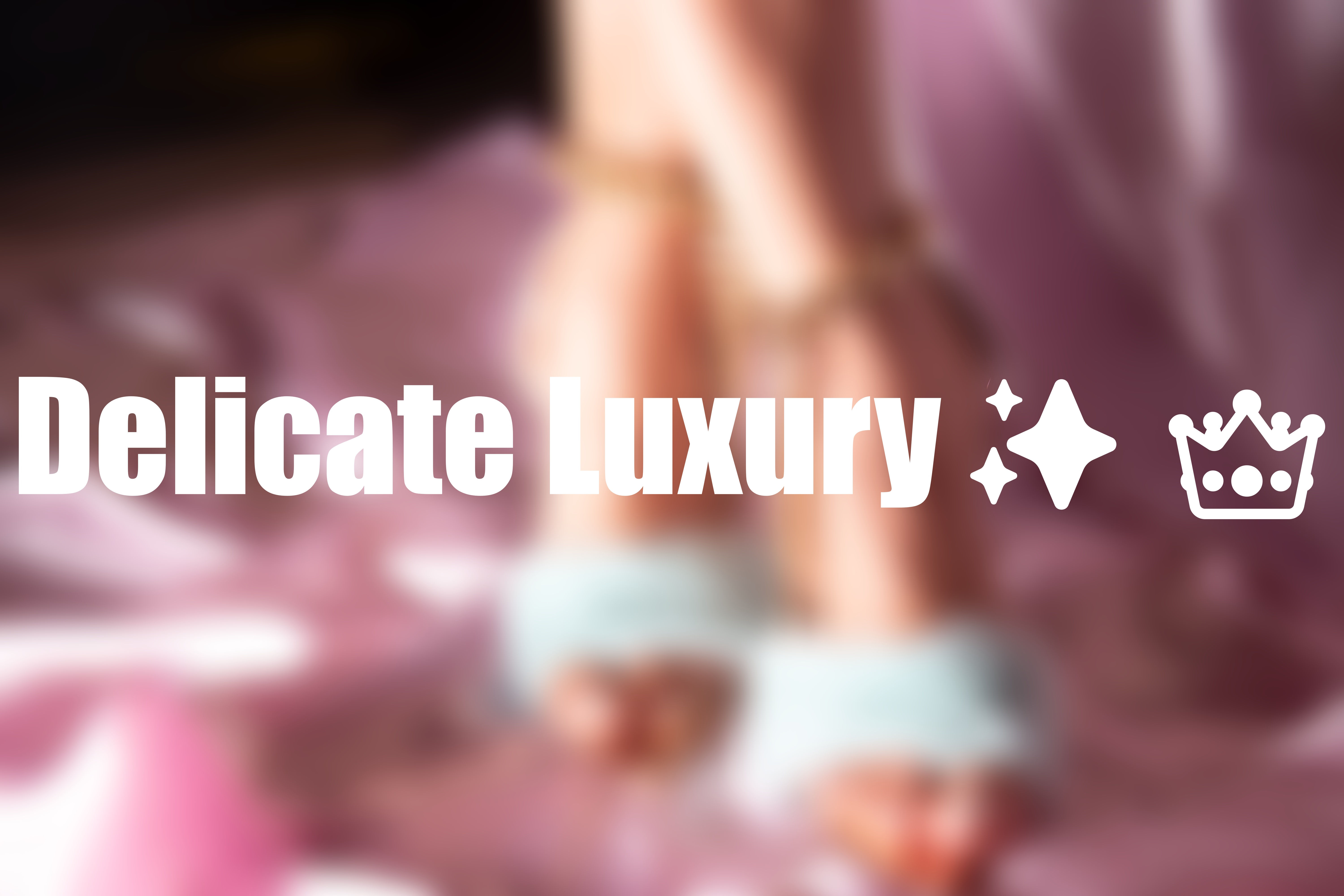 ✨ Pack Delicate Luxury – Sandália Dourada com Pelo Azul – Alta Definição ✨