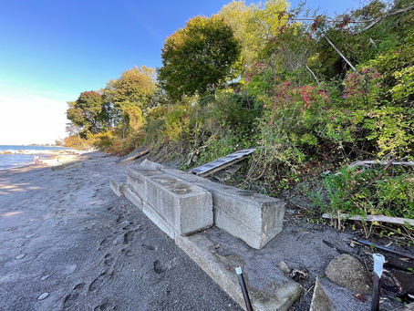 A shoreline built to last...