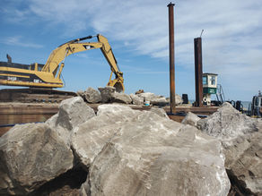 Armor Stone Revetment | From start to finish