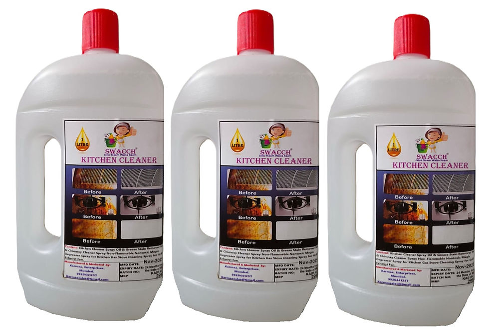 Thumbnail: Swacch Kitchen Cleaner Liquid I Chimney Cleaner, Removing Grease, Grime and Oil