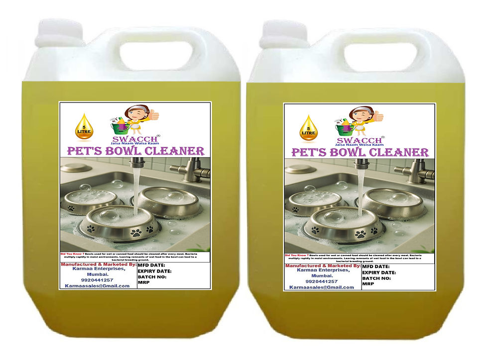 Thumbnail: swacch Pets Bowl Cleaner I Pet-Safe Bowl Cleaner Liquid I 5 Litre & 10 Litre