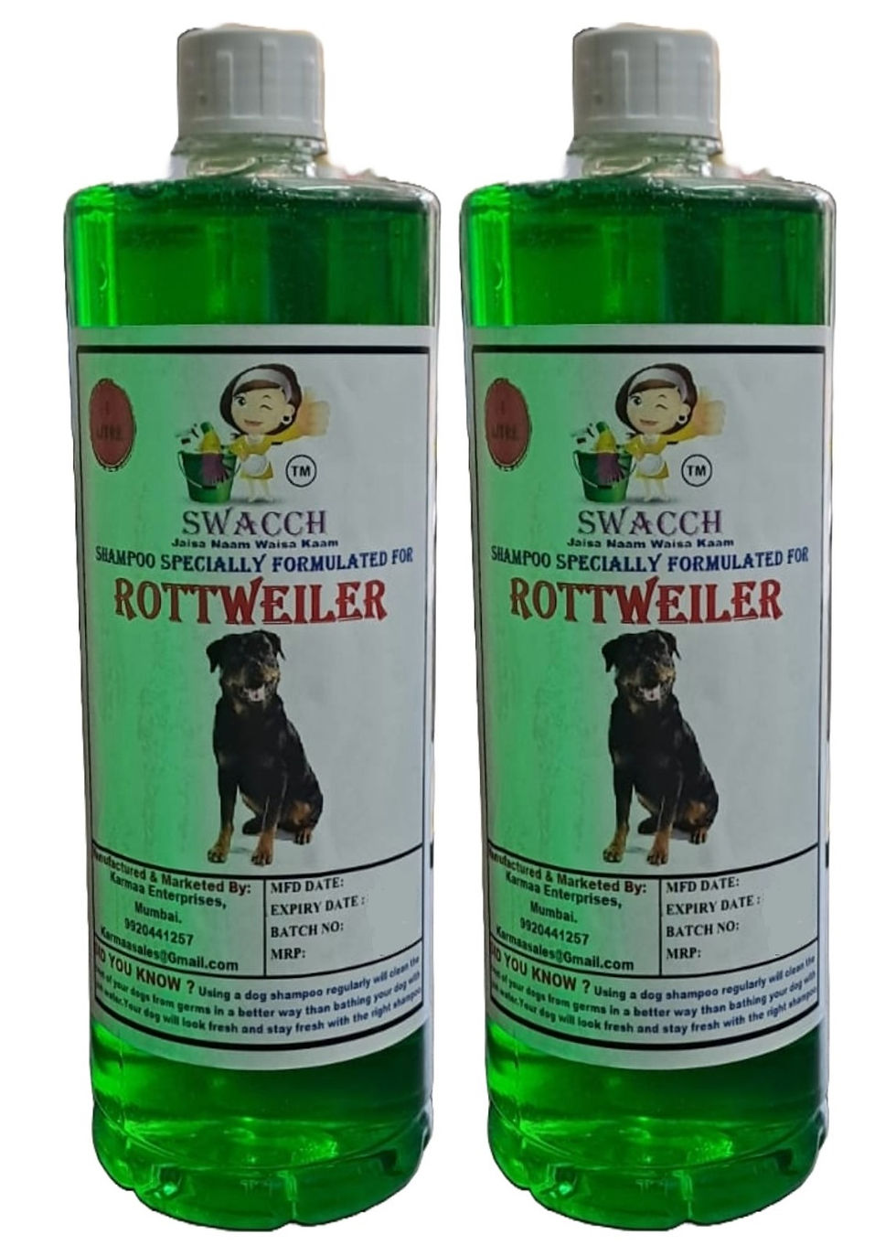 Swacch Rottweiler Dog Shampoo