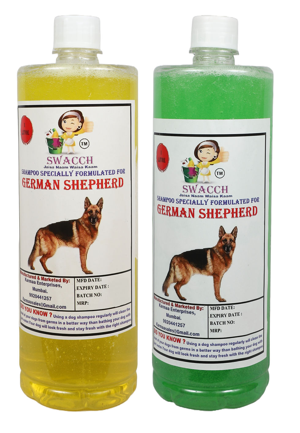 Thumbnail: dog breed shampoo