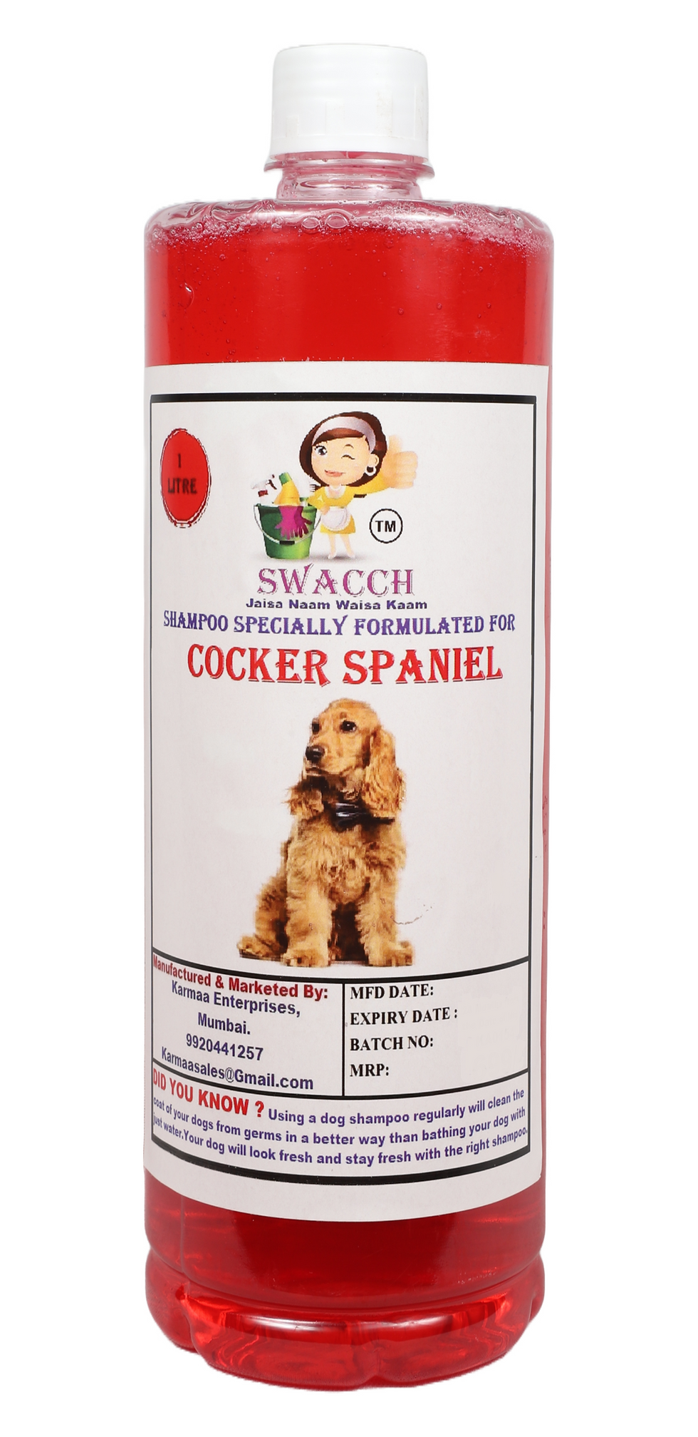 Thumbnail: Swacch Cocker Spaniel Dog Shampoo
