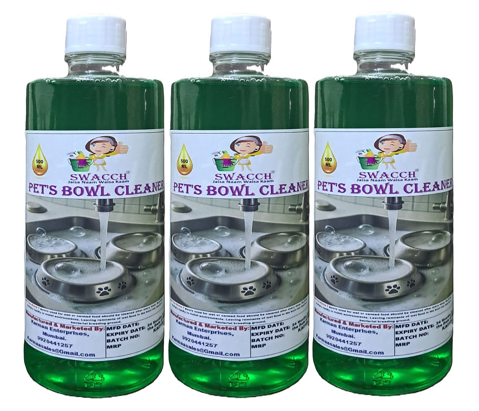 Thumbnail: swacch Pets Bowl Cleaner I Pet-Safe Bowl Cleaner Liquid I 500ml (Combo Pack)