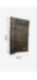 Black Packin' Pouches™ pouch with dimensions 48" by 26" displayed on white. Extra Large Pouch — Packin’ Pouches™