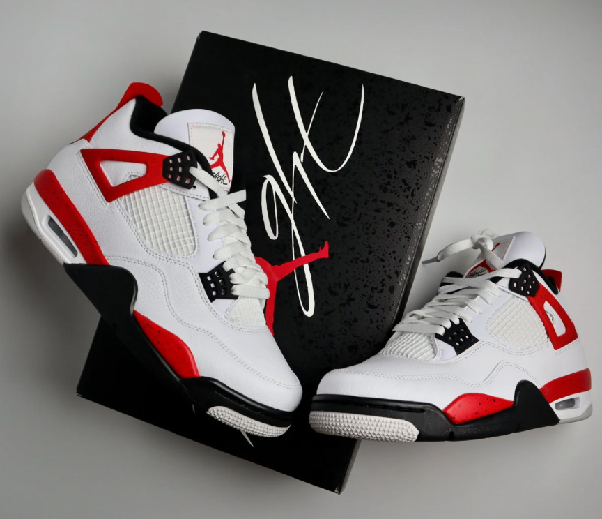 Jordan 4 Retro Red Cement