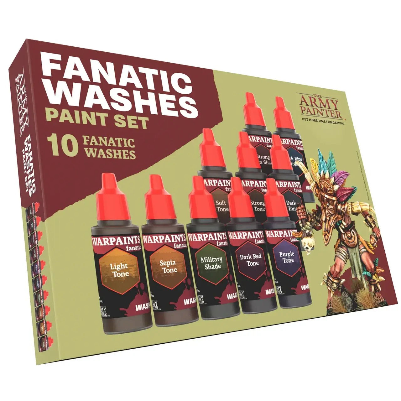 Набір фарб The Army Painter: Warpaints Fanatic: Washes Set
