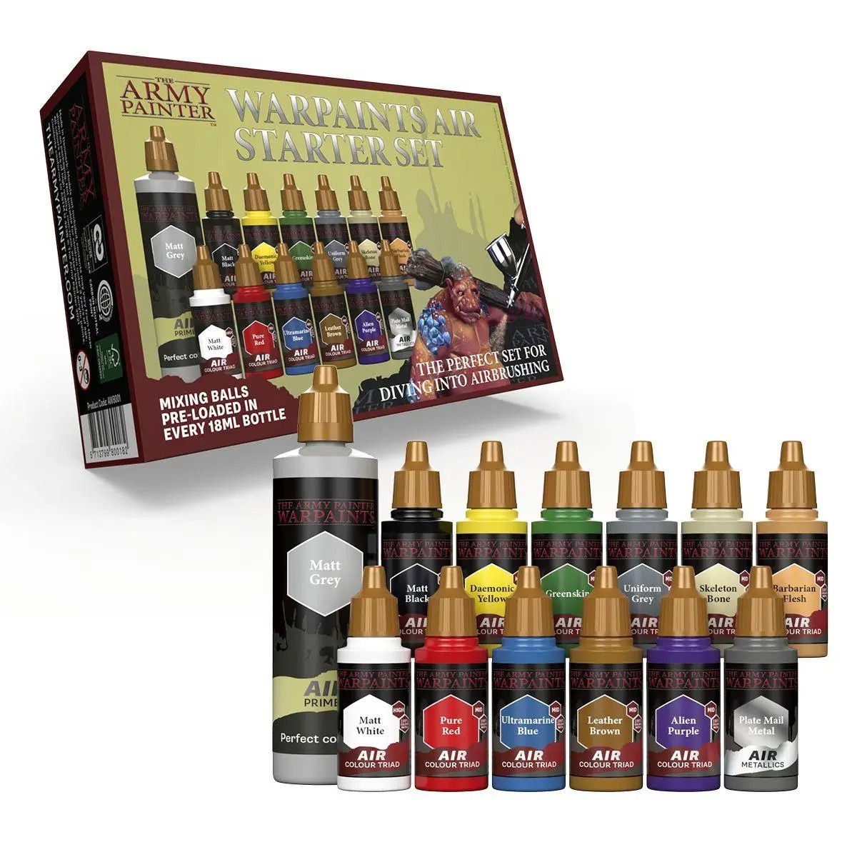 Набір фарб Warpaints Air Starter Paint Set