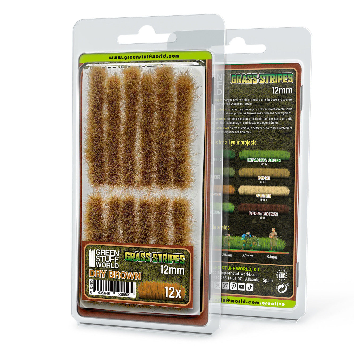 Трава Tufts 12 mm - Dry Brown