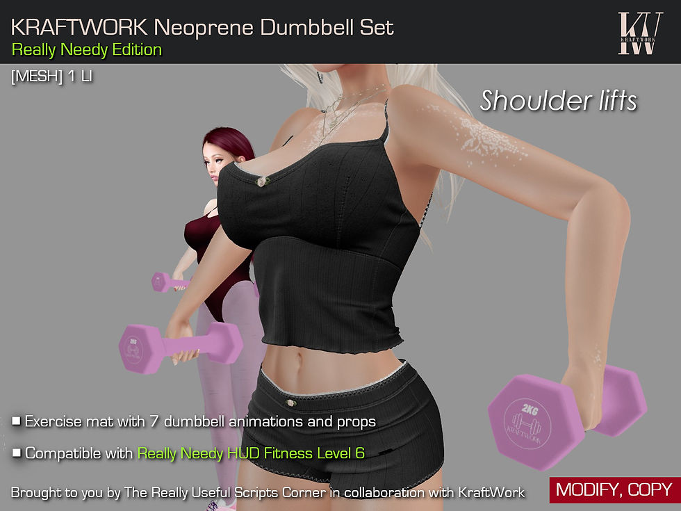 Neoprene Dumbbell Set Ad photo 3
