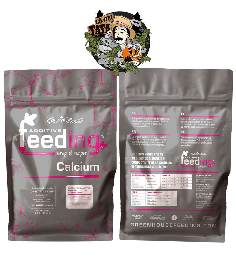 Miniatura: FEEDING CALCIUM 500G GREEN HOUSE POWDER