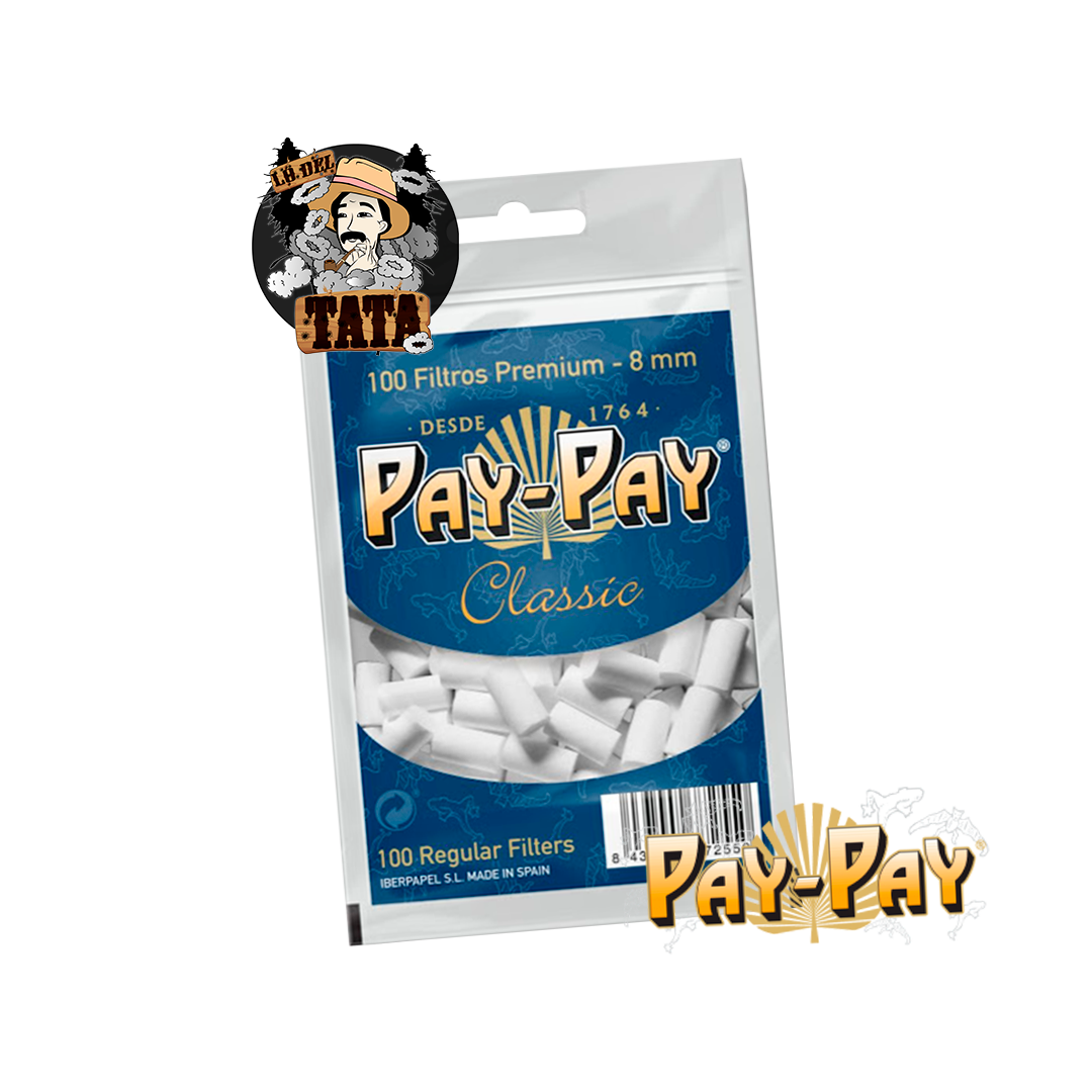 FILTROS TABACO PAYPAY 8MM