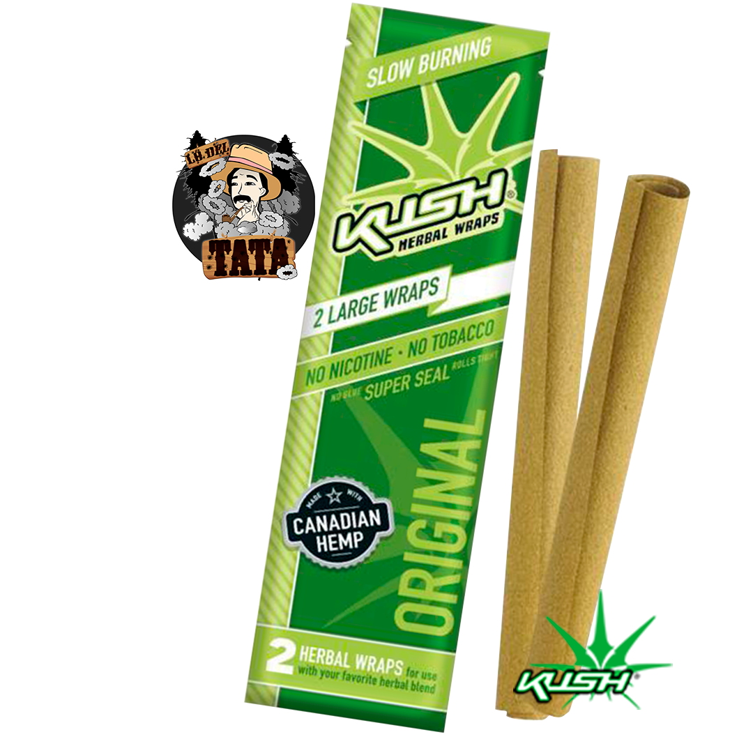 KUSH WRAPS X2 CONICAL HERBAL BLUNT