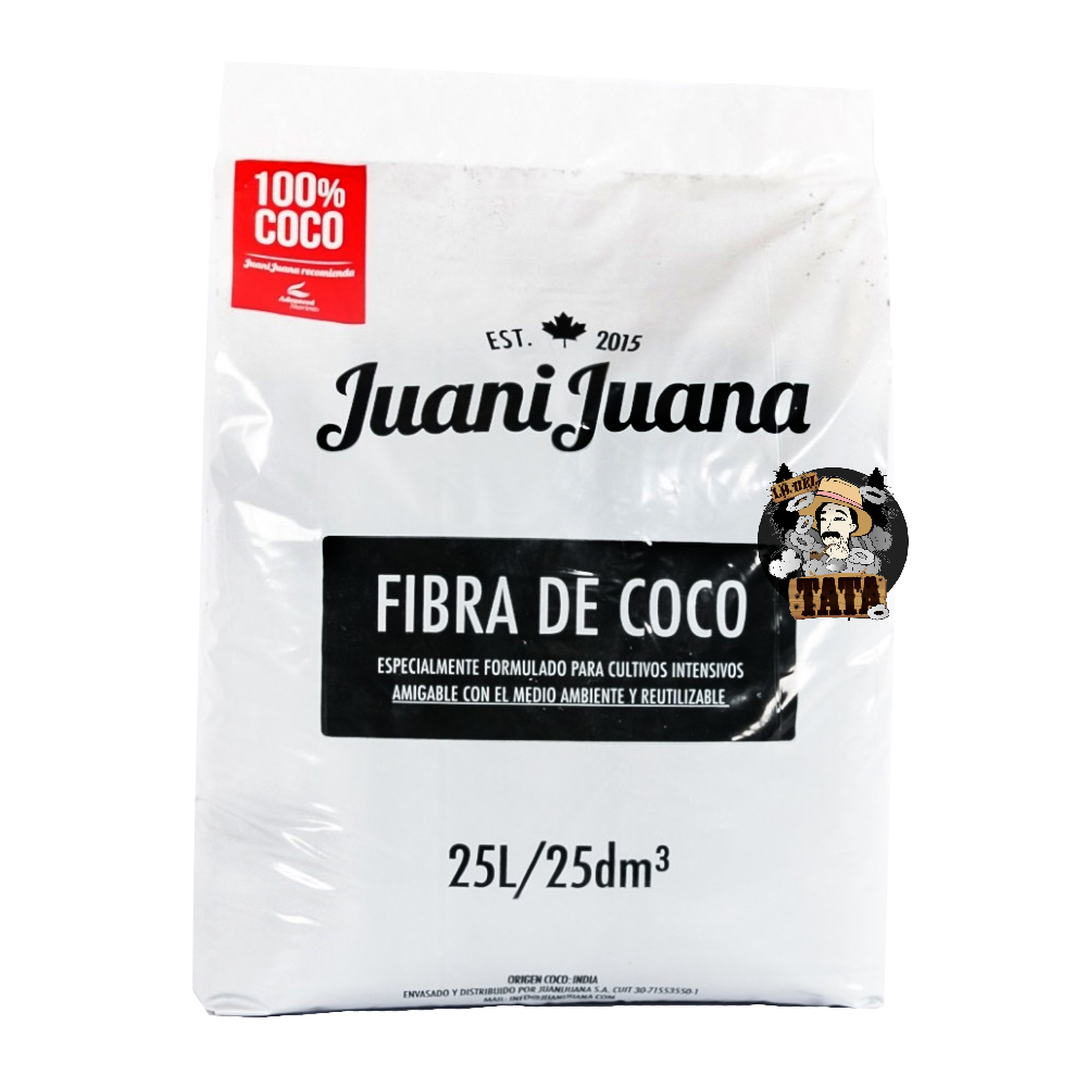 JUANIJUANA SUSTRATO 25L FIBRA DE COCO