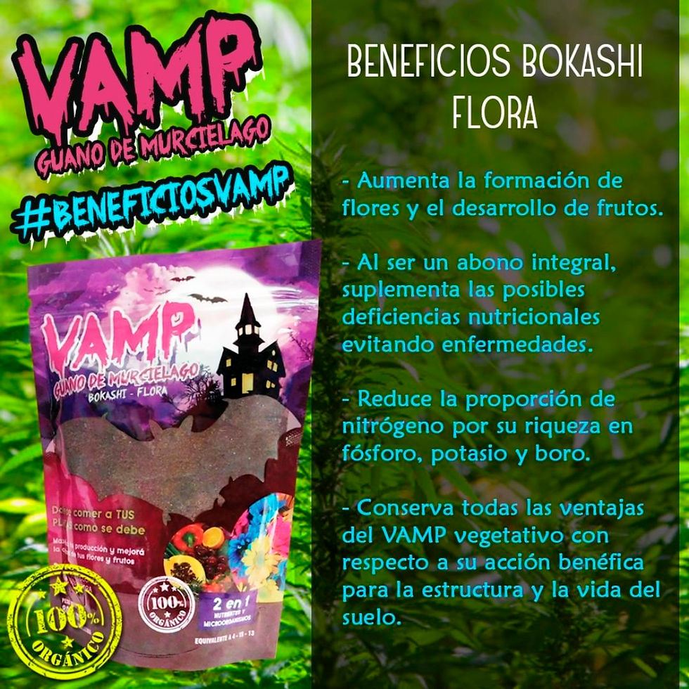 Miniatura: VAMP MURCIELAGO FLORA 800G