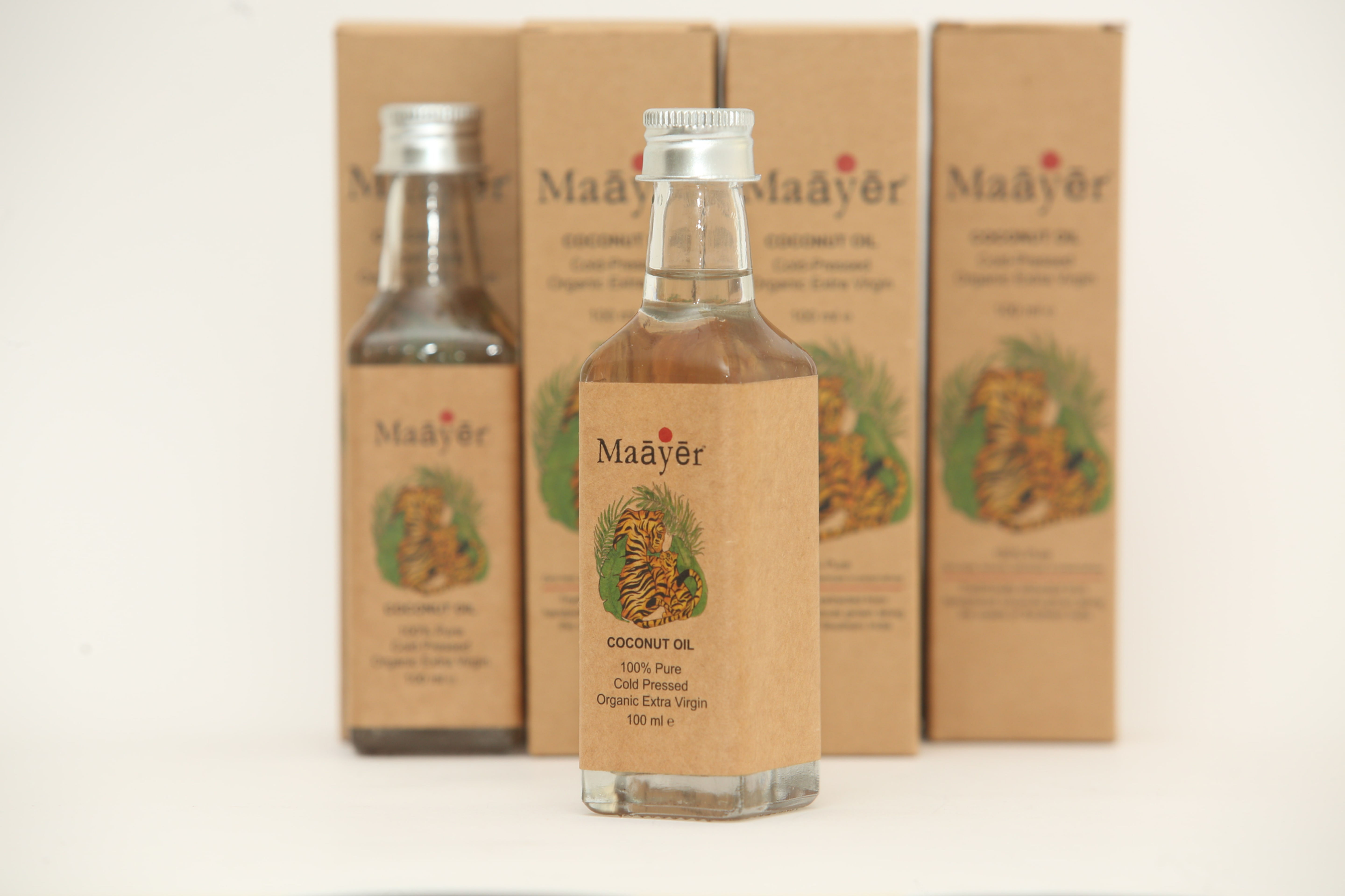 Maayer Coconut Oil Cold Pressed, Organic, Extra Virgin