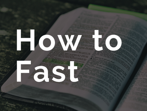 How to Fast