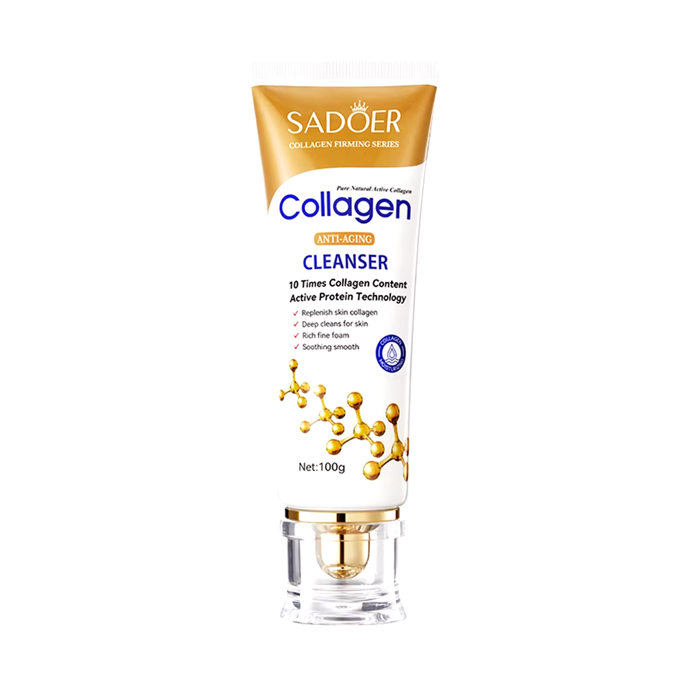 Facial Cleanser Collagen anti Aging Foam Cleansing Gentle Deep Cleansing Clean G