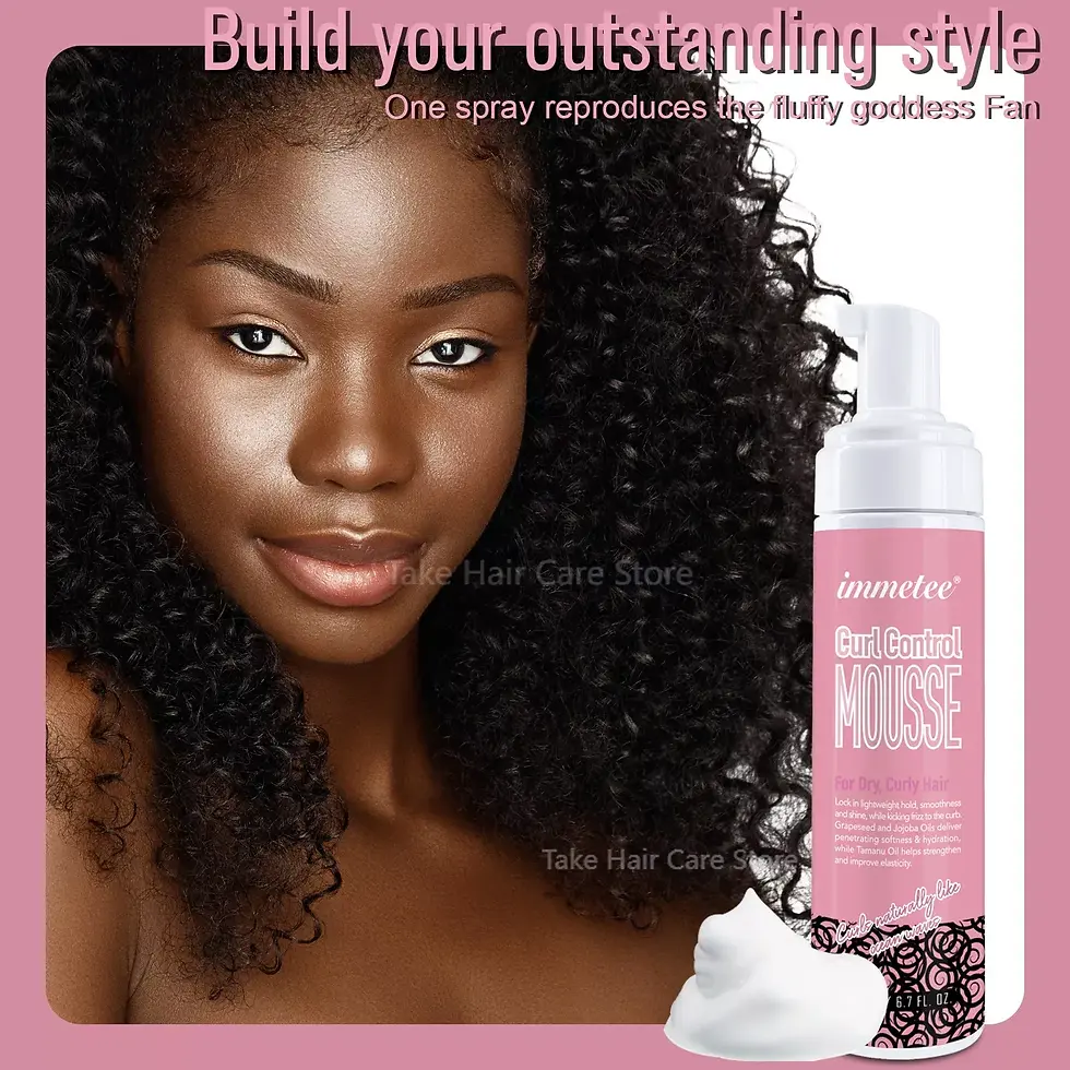 Hair Styling Mousses Styling Products Curly Hair Mousse Curl Protection and Anti
