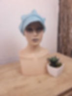 Thumbnail: zachte muts pet ook bij chemo mint detail