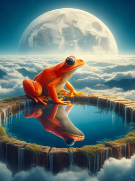 Vekutah, The Frog that Wanted to Jump Back to the Moon