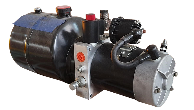 Hydraulic Pump - 12V DC/1.6kW - 4L Drum