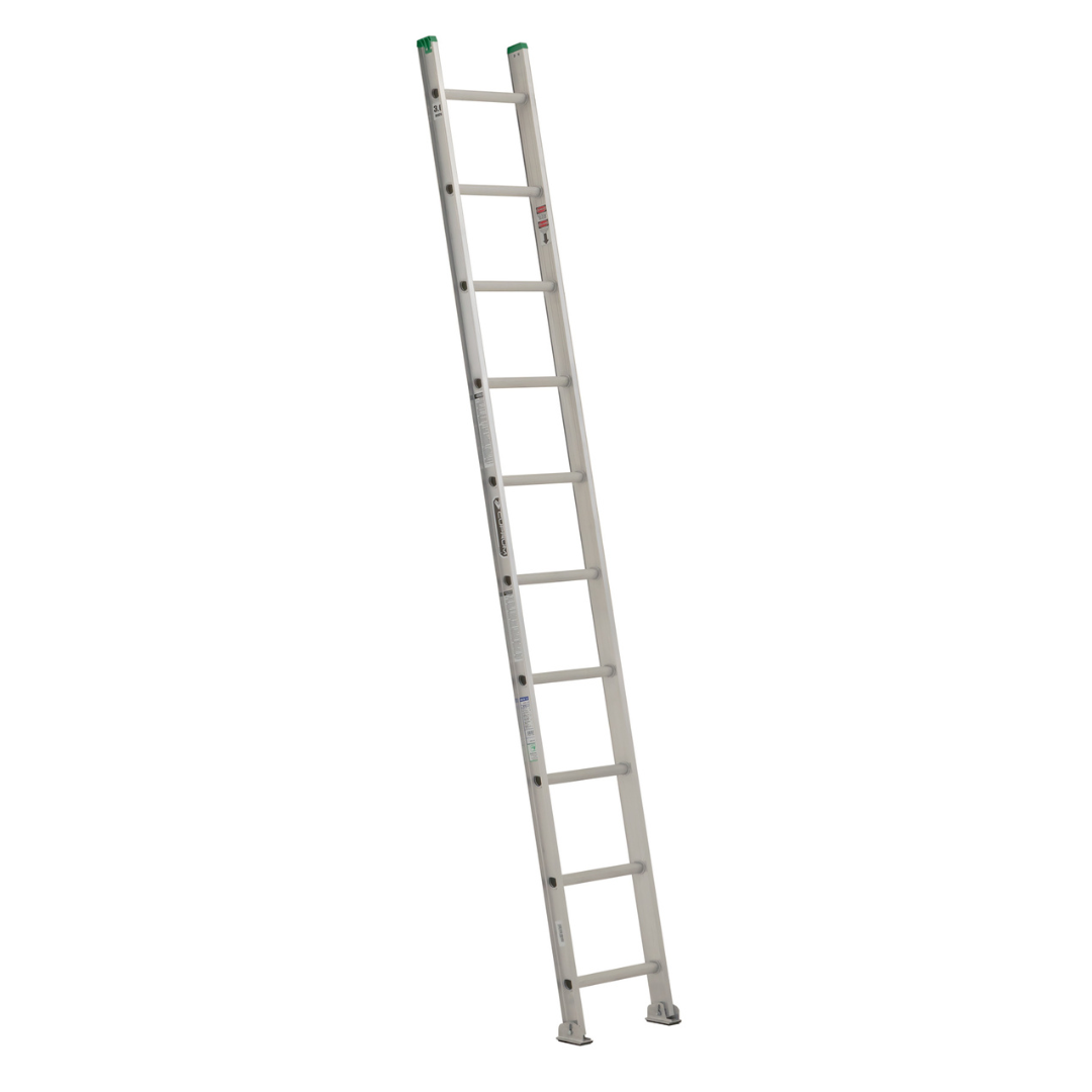 ESCALERA RECTA DE ALUMINIO CUPRUM 440-10N - 3.05M DE ALTURA Y 175KG DE CARGA