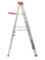 Miniatura: DUOMAX ESCALERA DE TIJERA DE ALUMINIO 2EN1 C-2380-06S - 1.83M DE ALTURA Y 150KG