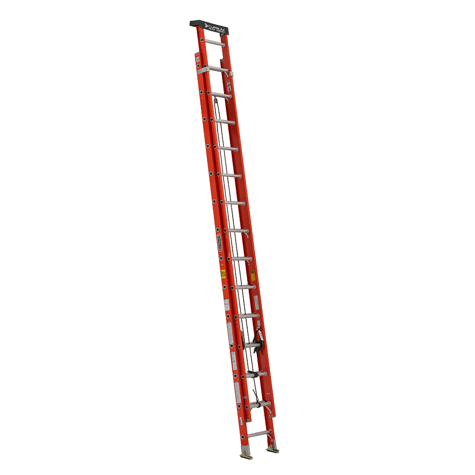 ESCALERA EXTENSIÓN DE FIBRA DE VIDRIO CUPRUM C-3023-28PTN -7.62M DE ALTURA 225KG