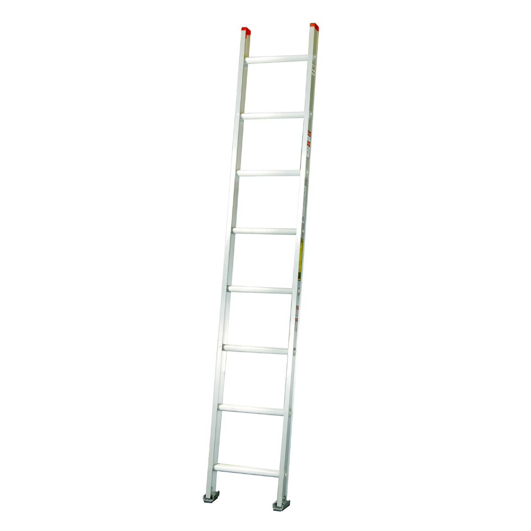 ESCALERA RECTA DE ALUMINIO CUPRUM 526-08N - 2.44 DE ALTURA Y 150KG DE CARGA