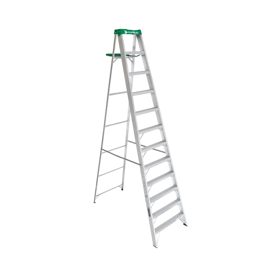 ESCALERA TIJERA DE ALUMINIO CUPRUM C-2213-12 - 3.66M DE ALTURA Y 175KG DE CARGA
