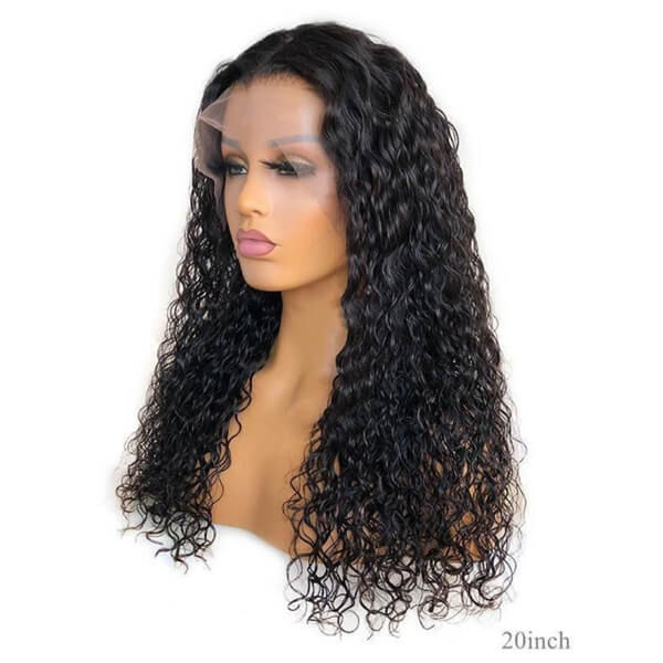 Thumbnail: Luxurious Deep Wave 13x4 Lace Front Wig | Premium Human Hair