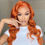 Thumbnail: Fiery Ginger 350 Body Wave 13x4 Lace Front Wig | Premium Human Hair