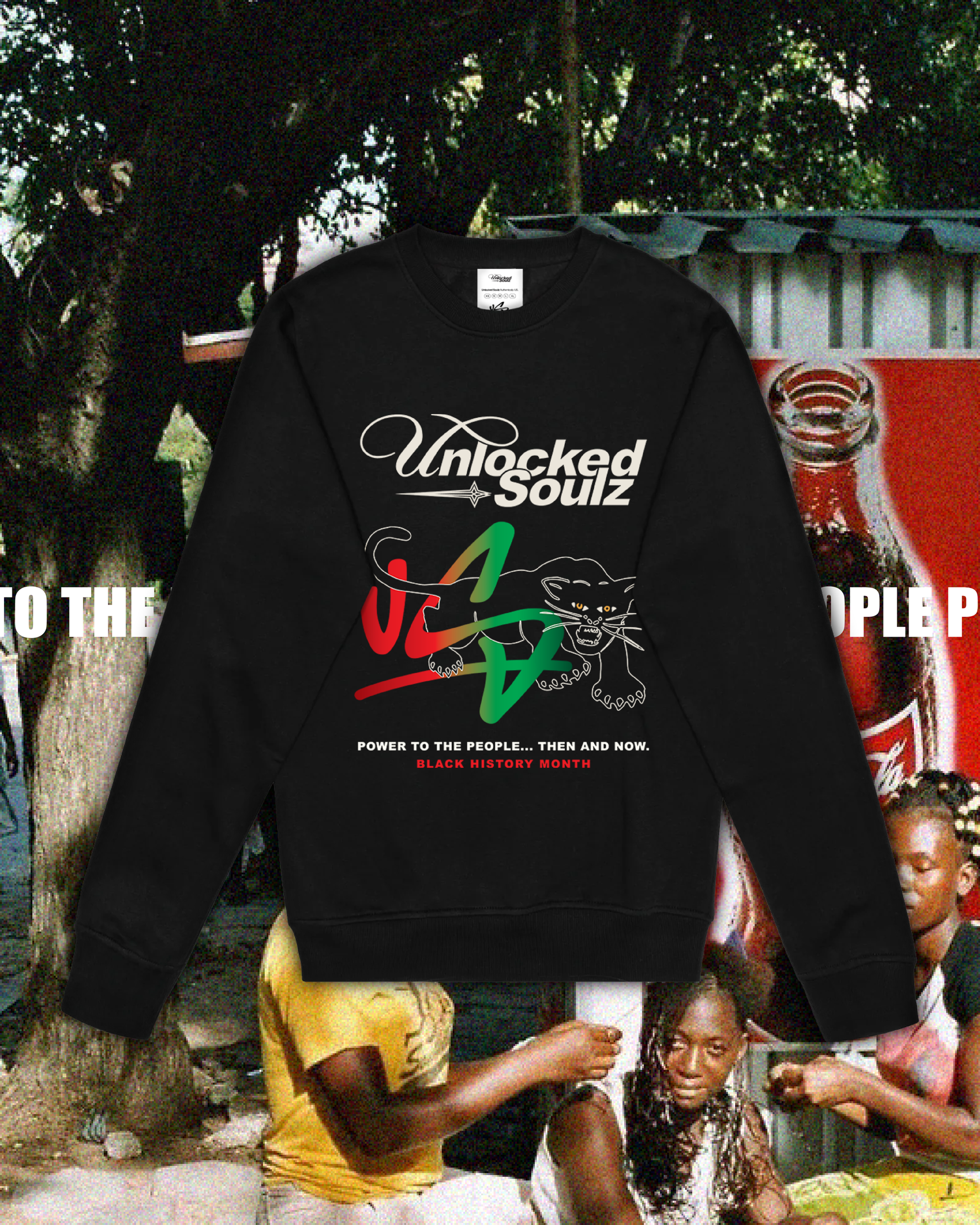 Power to the People Crewneck