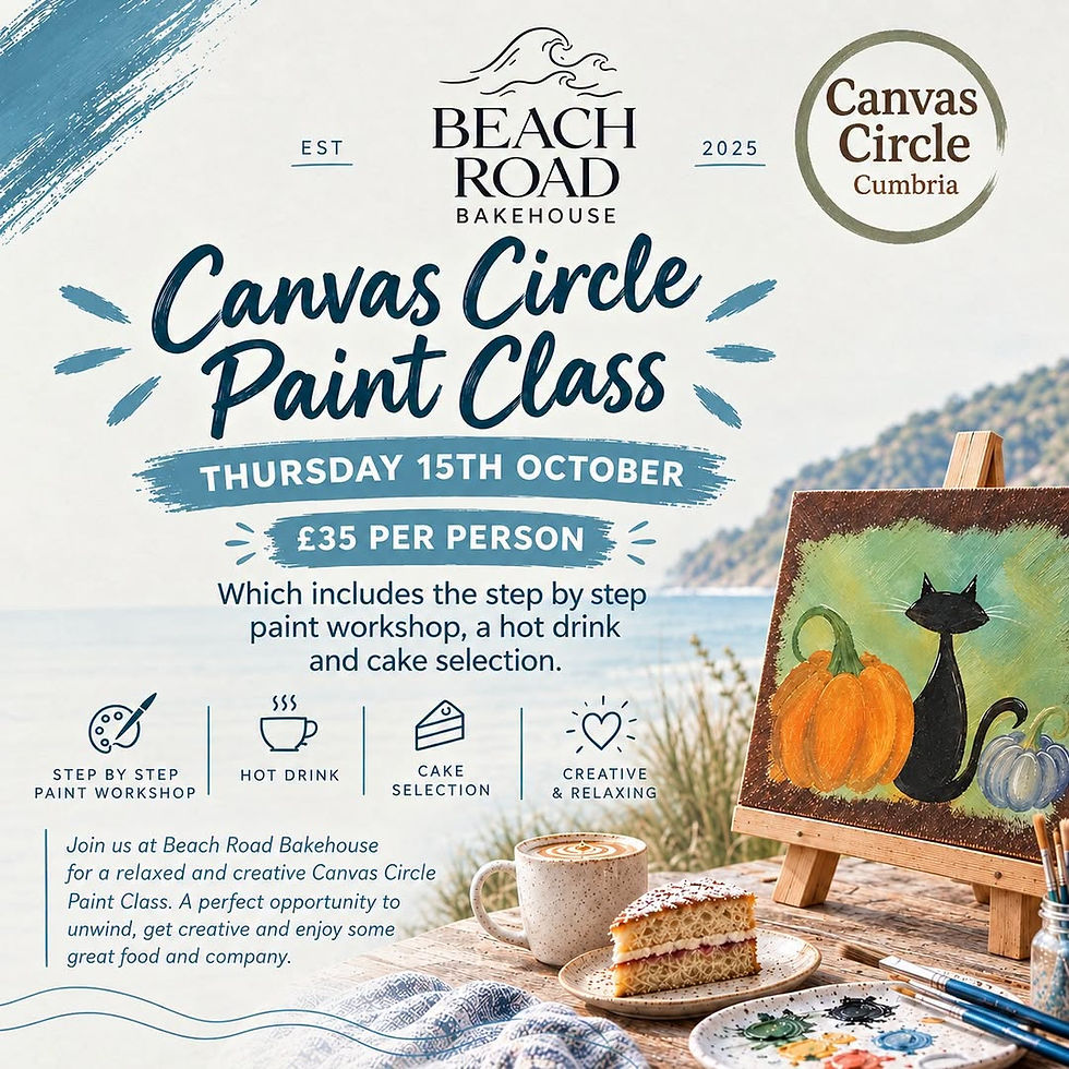 Halloween Paint Party at Beach Road Bakehouse