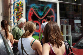 Un look Une expo blog mode art galerie Mush Juliette 