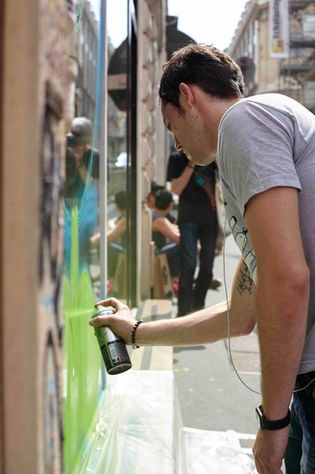 Juliette Couderc Un look Une expo blog art  artiste expo Mush Marion Moulin Marie Coquand galerie d'art