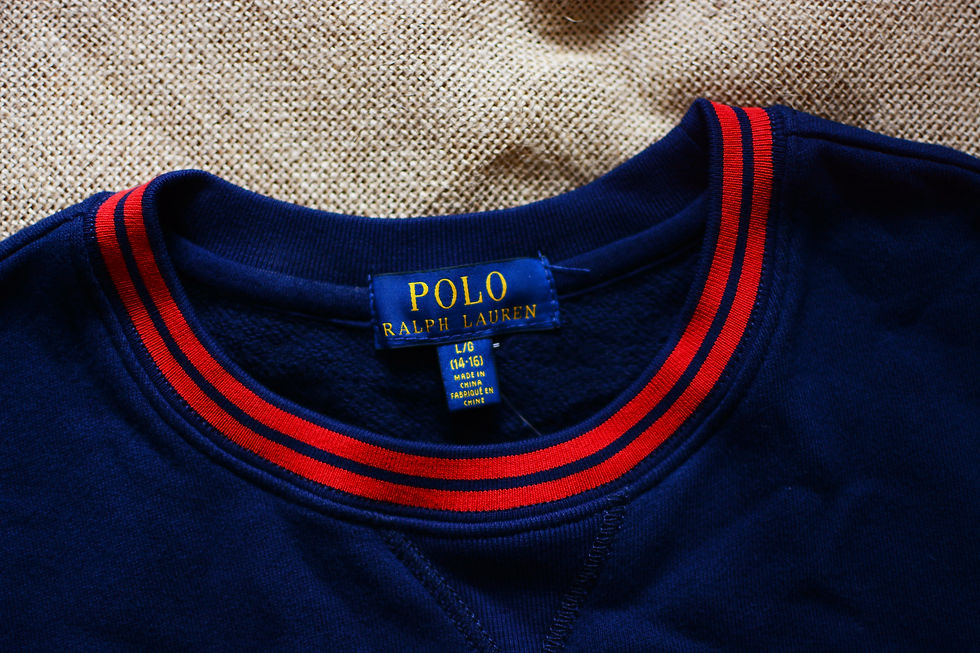 縮圖：Ralph Lauren Embroidered Logo Boys Sweatshirt