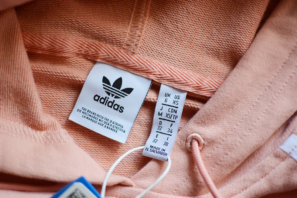 縮圖：Adidas Originals Cropped Three-Stripe Hoodie