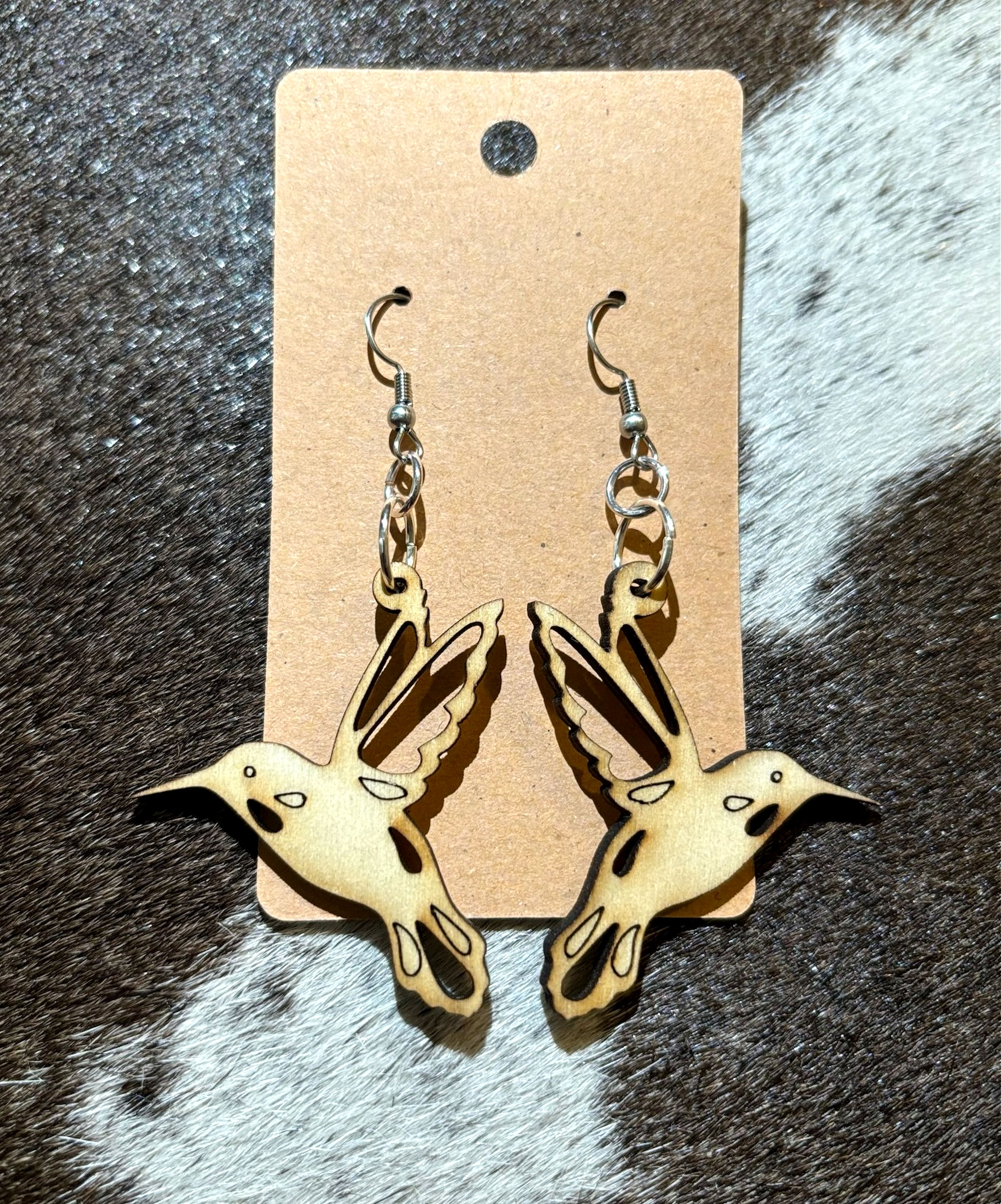 hummingbird earrings