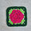 Thumbnail: Crochet Rose Granny Square
