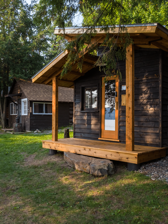 Lake life in Wisconsin sauna time