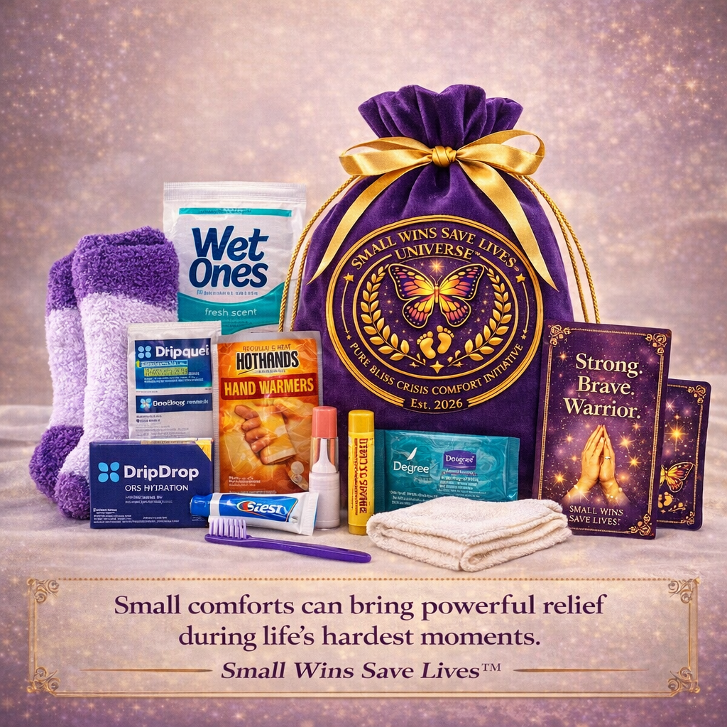 Sponsor The Golden Warrior Royalty Essential Crisis Comfort Pouch™ 